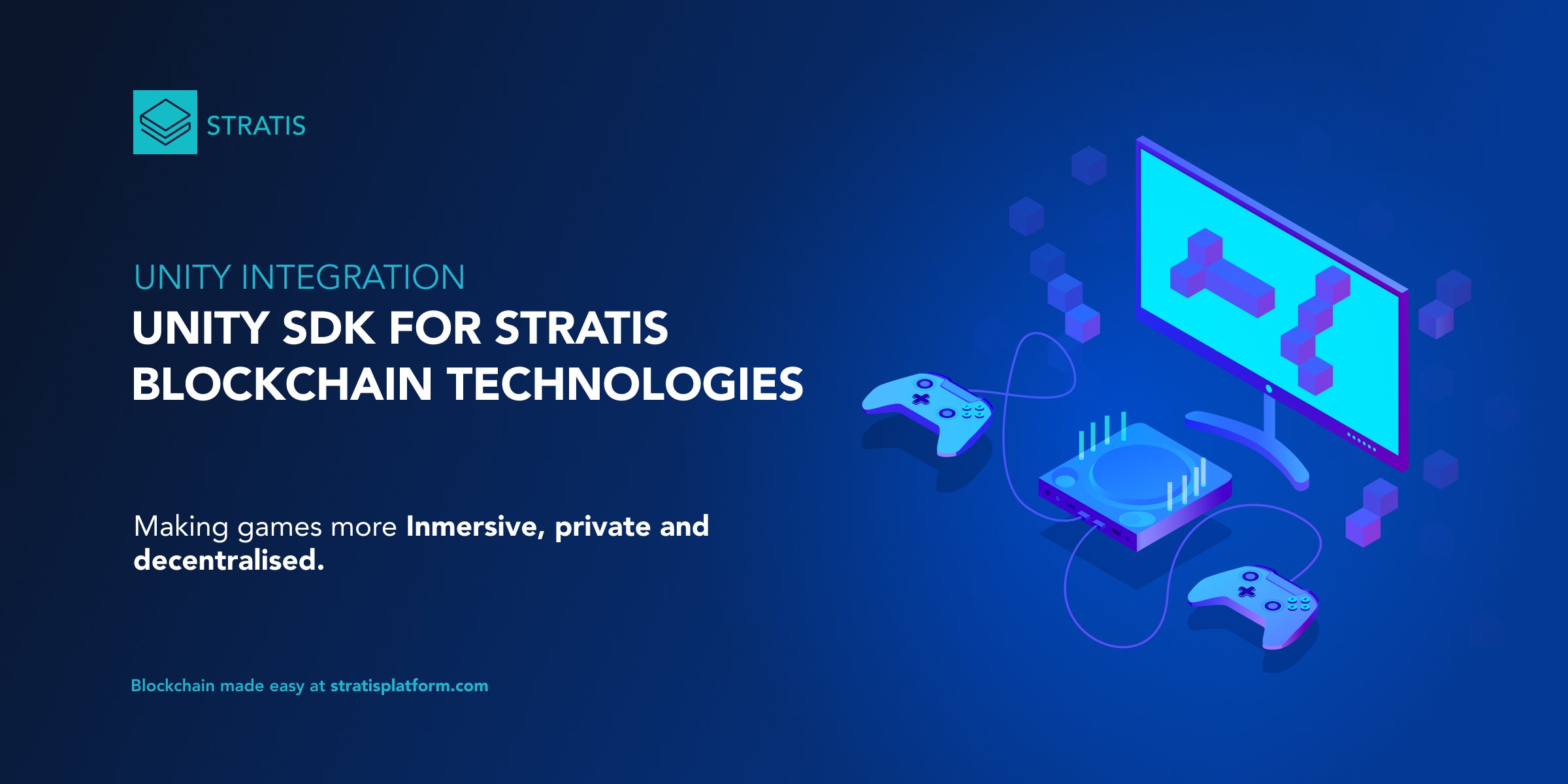 Unity SDK for Stratis Blockchain Technologies - StratisPlatform