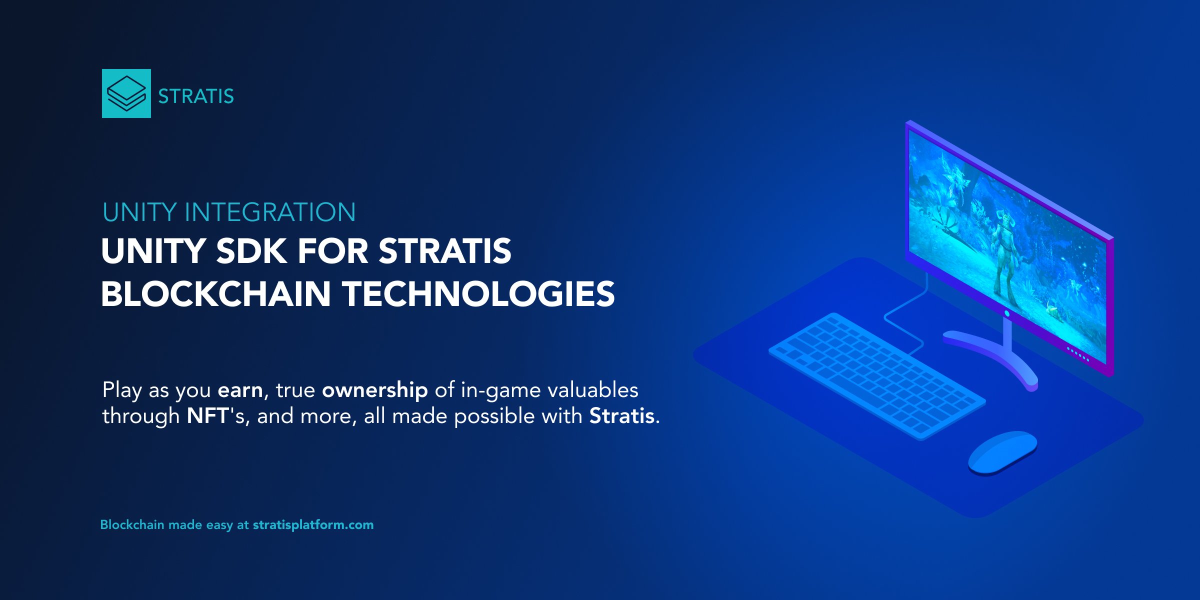 Unity SDK brings Stratis Smart Contracts to games - StratisPlatform